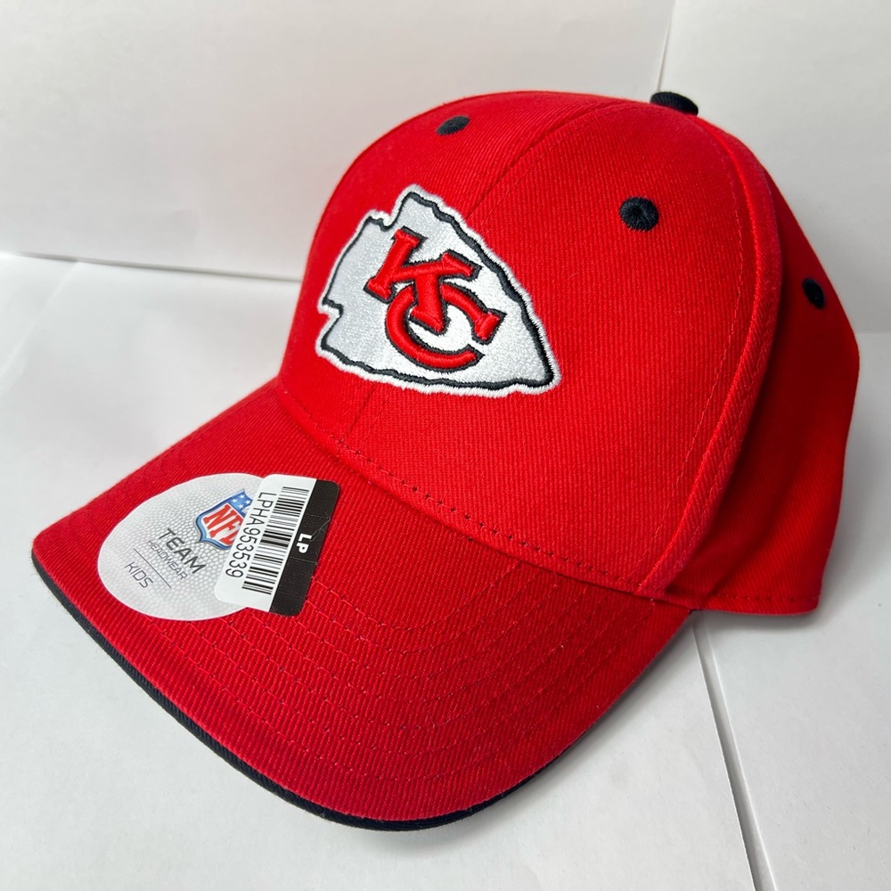 Kansas City Chiefs Adjustable NFL Hat Licensed OSFA Red Cap